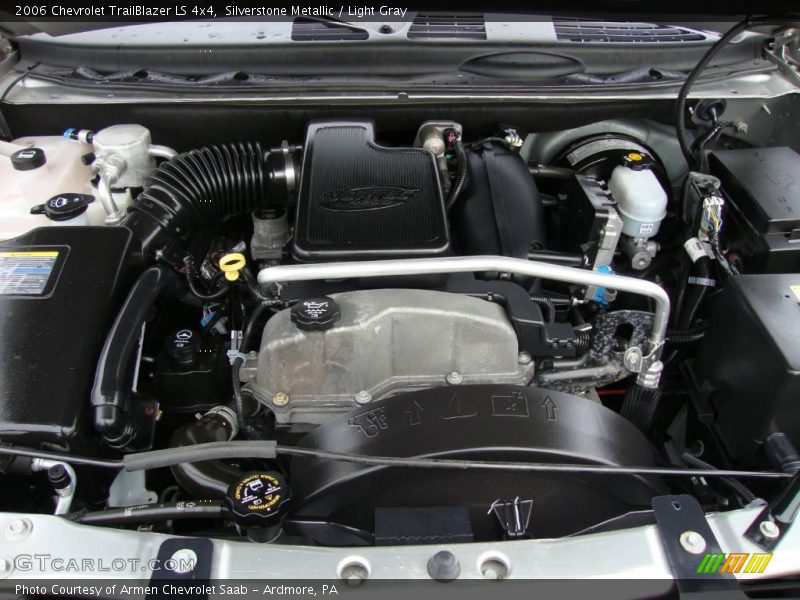 Silverstone Metallic / Light Gray 2006 Chevrolet TrailBlazer LS 4x4