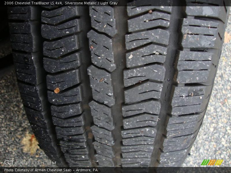 Silverstone Metallic / Light Gray 2006 Chevrolet TrailBlazer LS 4x4
