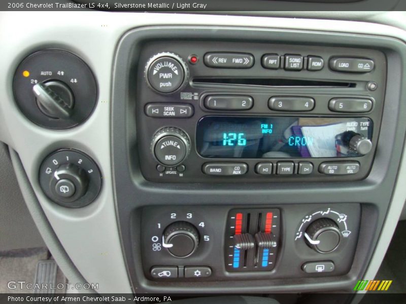 Silverstone Metallic / Light Gray 2006 Chevrolet TrailBlazer LS 4x4