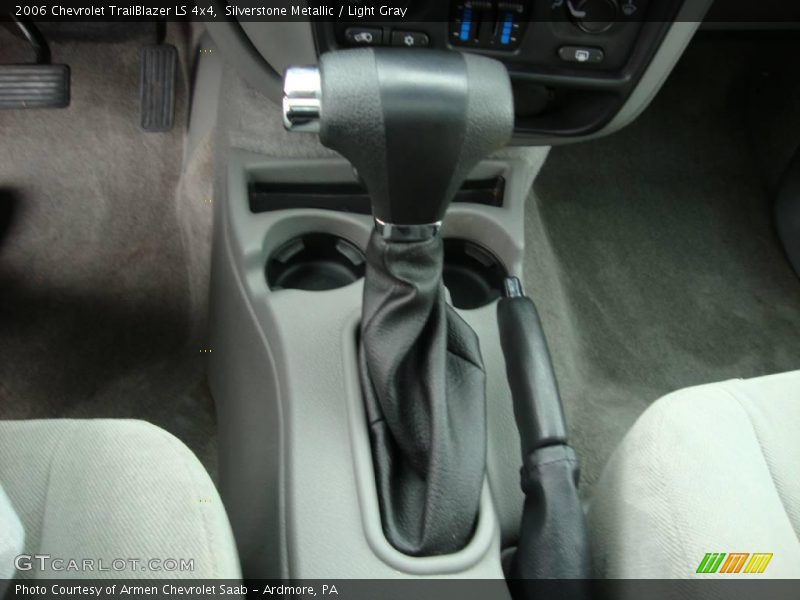 Silverstone Metallic / Light Gray 2006 Chevrolet TrailBlazer LS 4x4