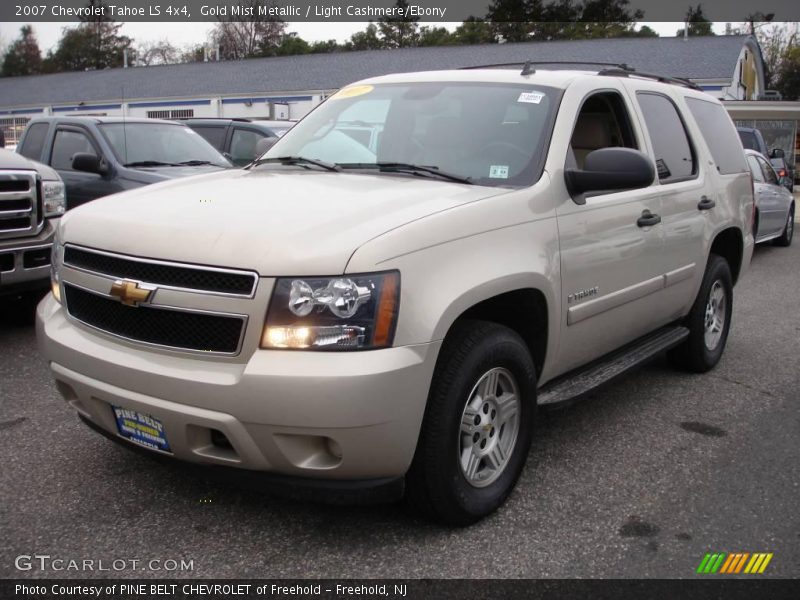 Gold Mist Metallic / Light Cashmere/Ebony 2007 Chevrolet Tahoe LS 4x4