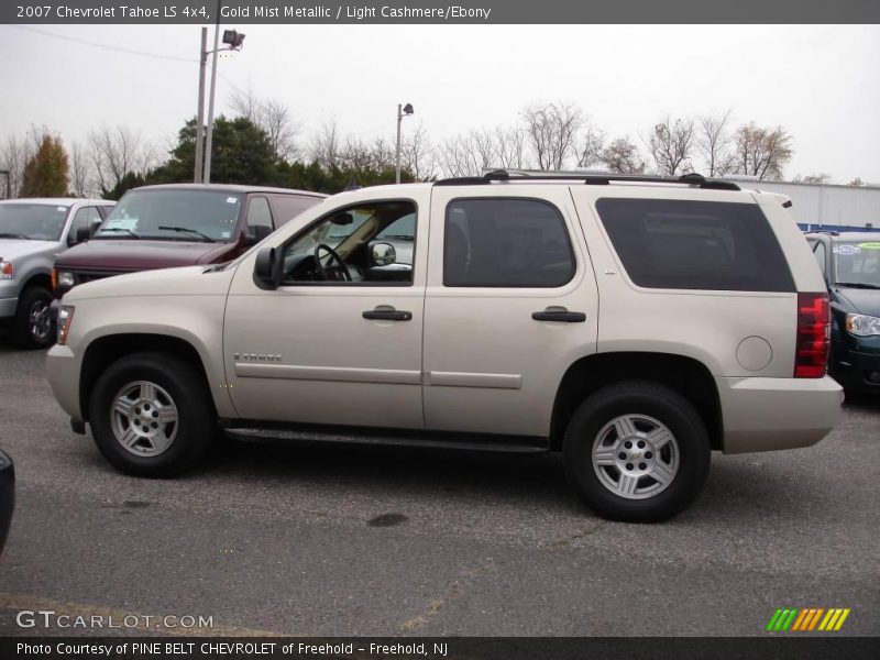 Gold Mist Metallic / Light Cashmere/Ebony 2007 Chevrolet Tahoe LS 4x4