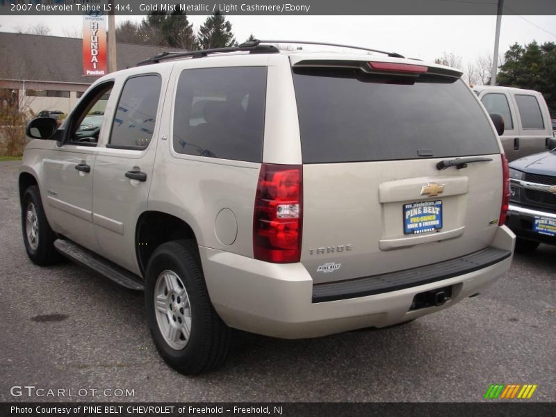 Gold Mist Metallic / Light Cashmere/Ebony 2007 Chevrolet Tahoe LS 4x4