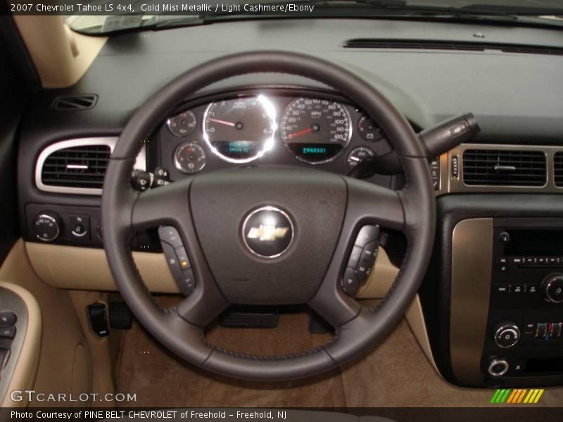 Gold Mist Metallic / Light Cashmere/Ebony 2007 Chevrolet Tahoe LS 4x4