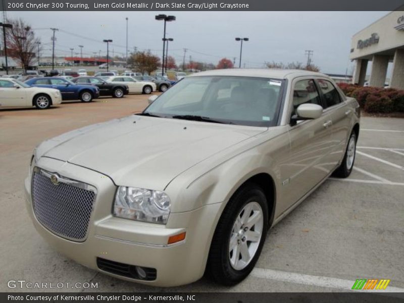 Linen Gold Metallic / Dark Slate Gray/Light Graystone 2006 Chrysler 300 Touring