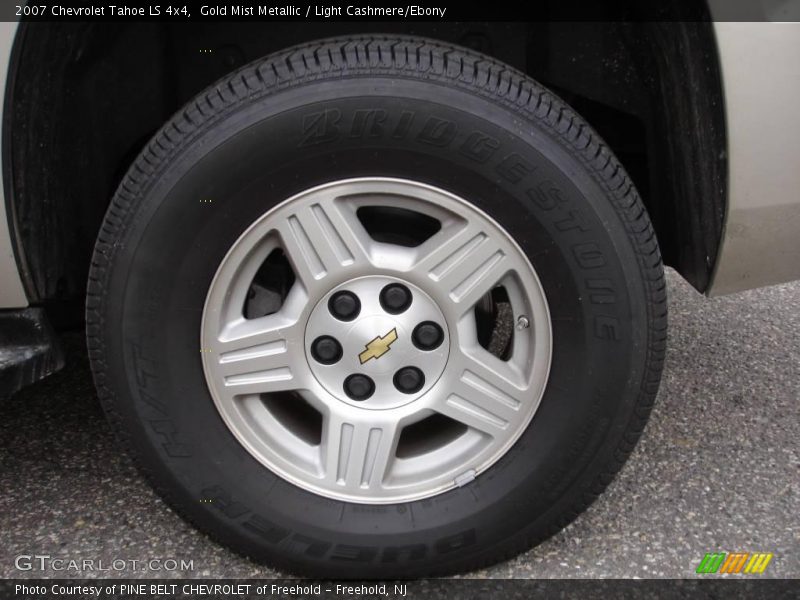 Gold Mist Metallic / Light Cashmere/Ebony 2007 Chevrolet Tahoe LS 4x4