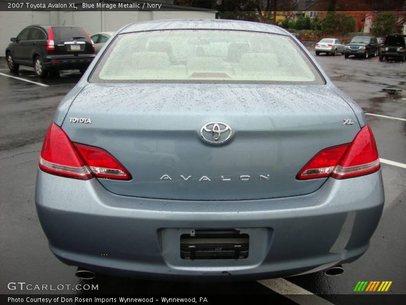 Blue Mirage Metallic / Ivory 2007 Toyota Avalon XL