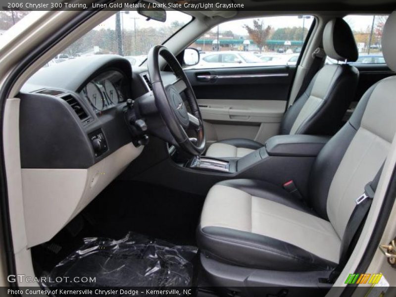Linen Gold Metallic / Dark Slate Gray/Light Graystone 2006 Chrysler 300 Touring
