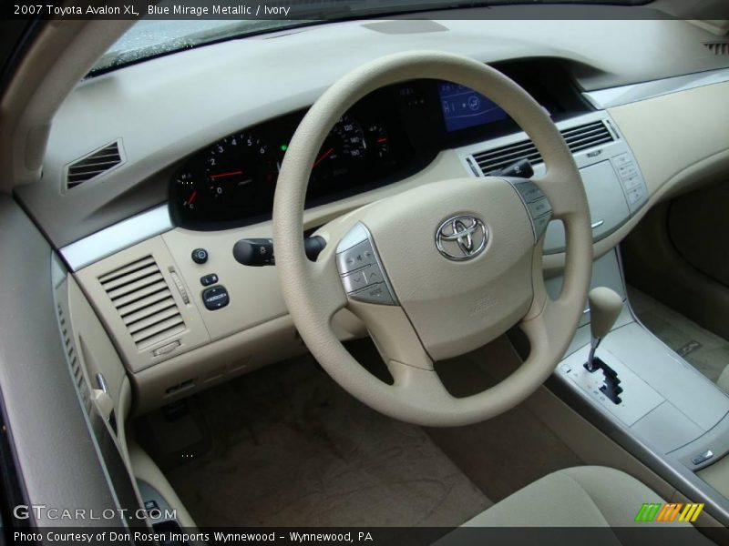 Blue Mirage Metallic / Ivory 2007 Toyota Avalon XL