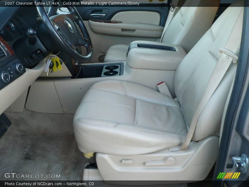Gold Mist Metallic / Light Cashmere/Ebony 2007 Chevrolet Tahoe LT 4x4