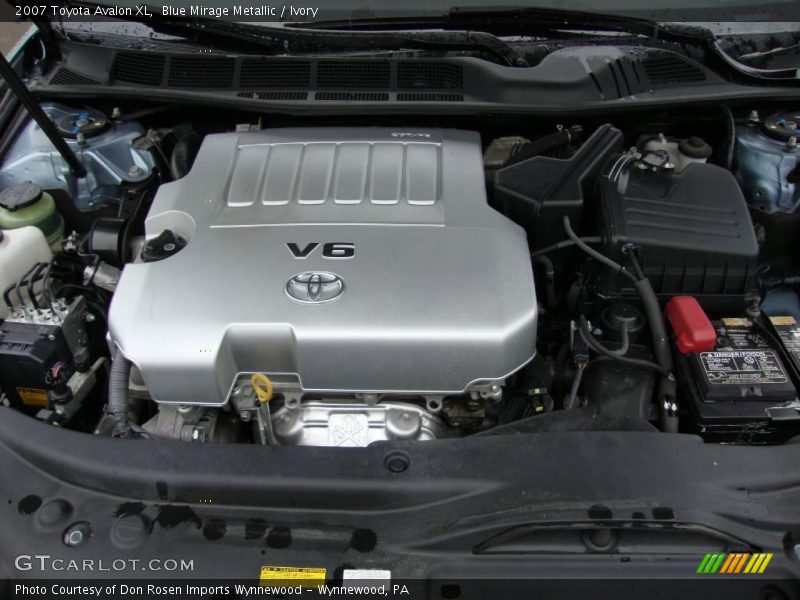 Blue Mirage Metallic / Ivory 2007 Toyota Avalon XL