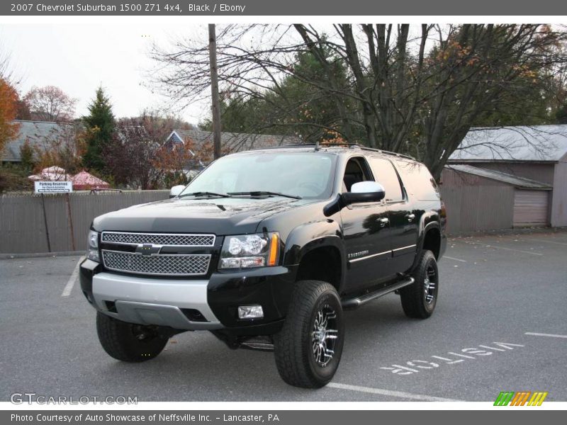 Black / Ebony 2007 Chevrolet Suburban 1500 Z71 4x4