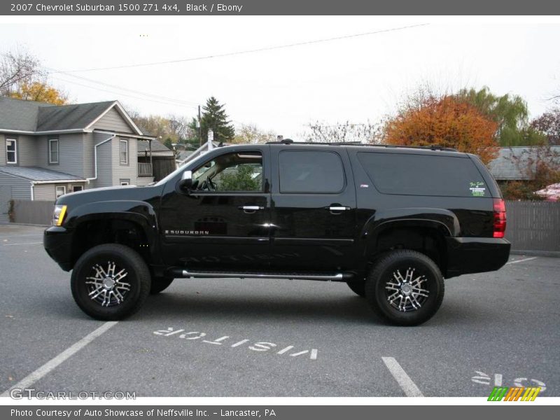Black / Ebony 2007 Chevrolet Suburban 1500 Z71 4x4