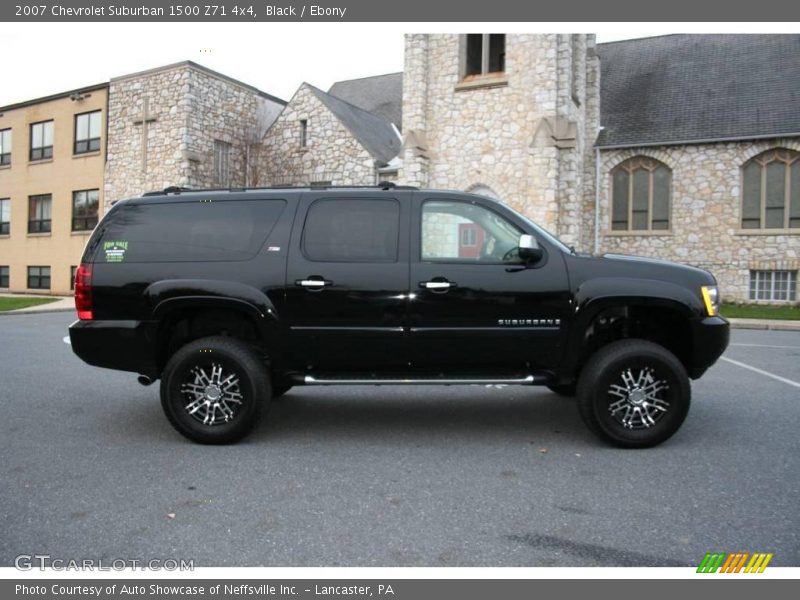Black / Ebony 2007 Chevrolet Suburban 1500 Z71 4x4