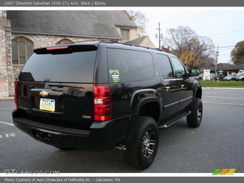 Black / Ebony 2007 Chevrolet Suburban 1500 Z71 4x4