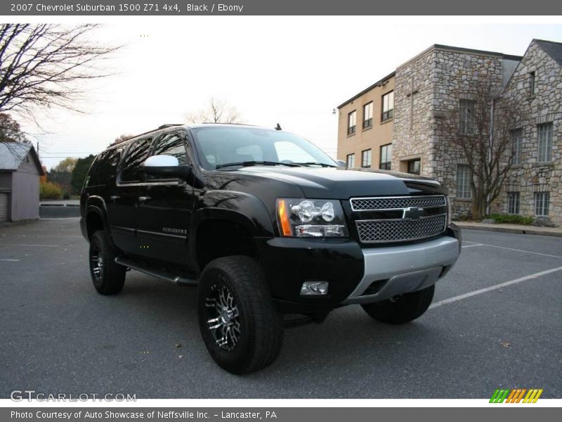 Black / Ebony 2007 Chevrolet Suburban 1500 Z71 4x4