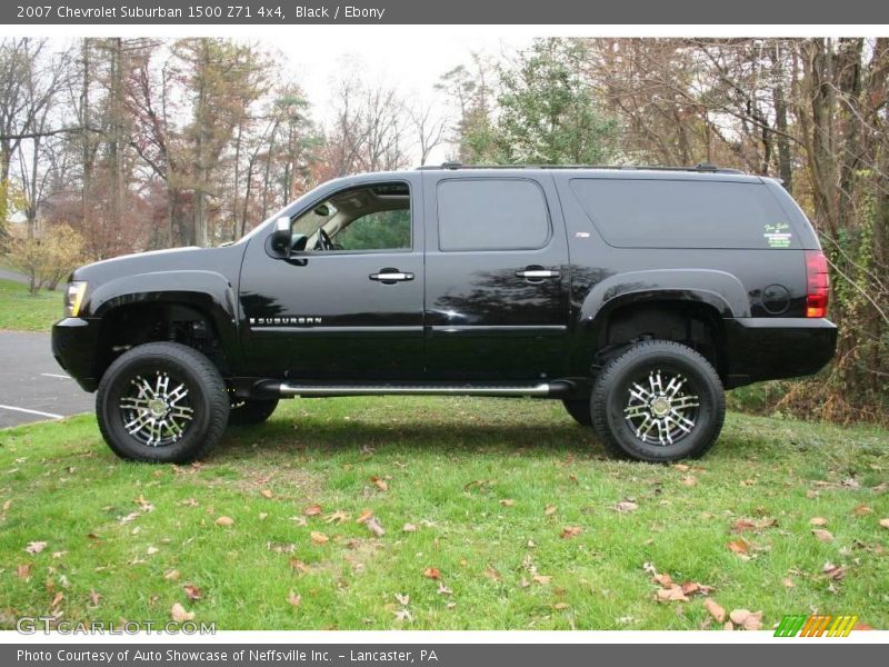 Black / Ebony 2007 Chevrolet Suburban 1500 Z71 4x4