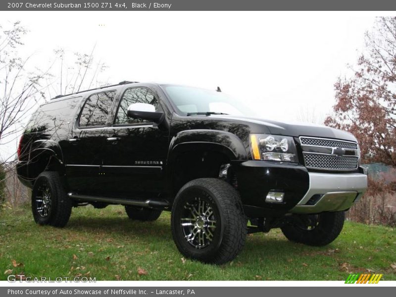 Black / Ebony 2007 Chevrolet Suburban 1500 Z71 4x4