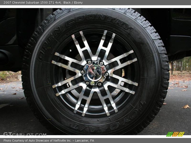 Black / Ebony 2007 Chevrolet Suburban 1500 Z71 4x4