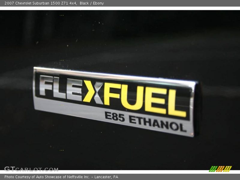 Black / Ebony 2007 Chevrolet Suburban 1500 Z71 4x4