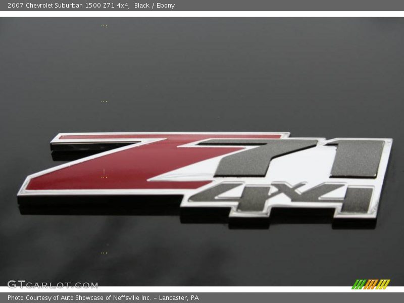 Black / Ebony 2007 Chevrolet Suburban 1500 Z71 4x4