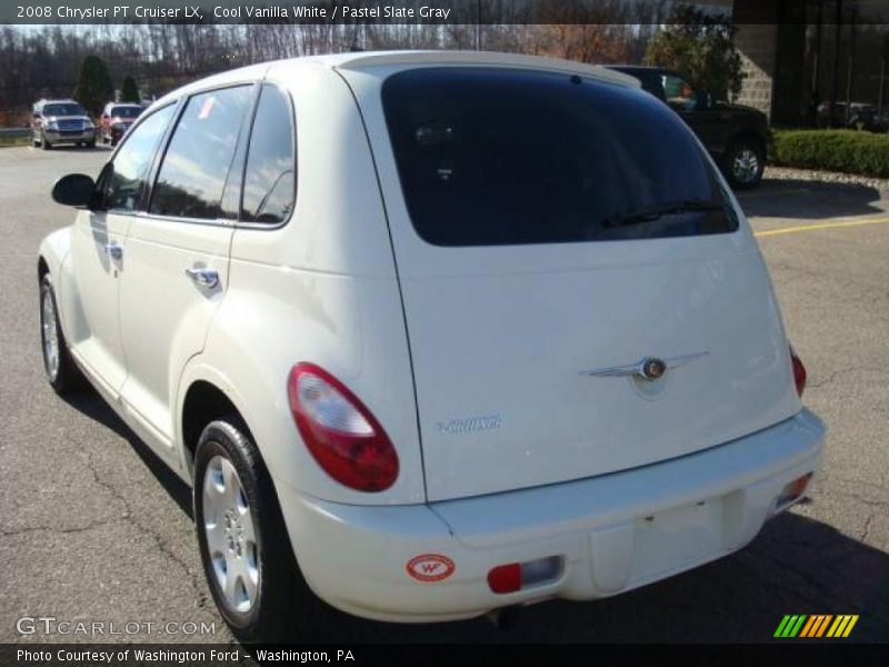 Cool Vanilla White / Pastel Slate Gray 2008 Chrysler PT Cruiser LX