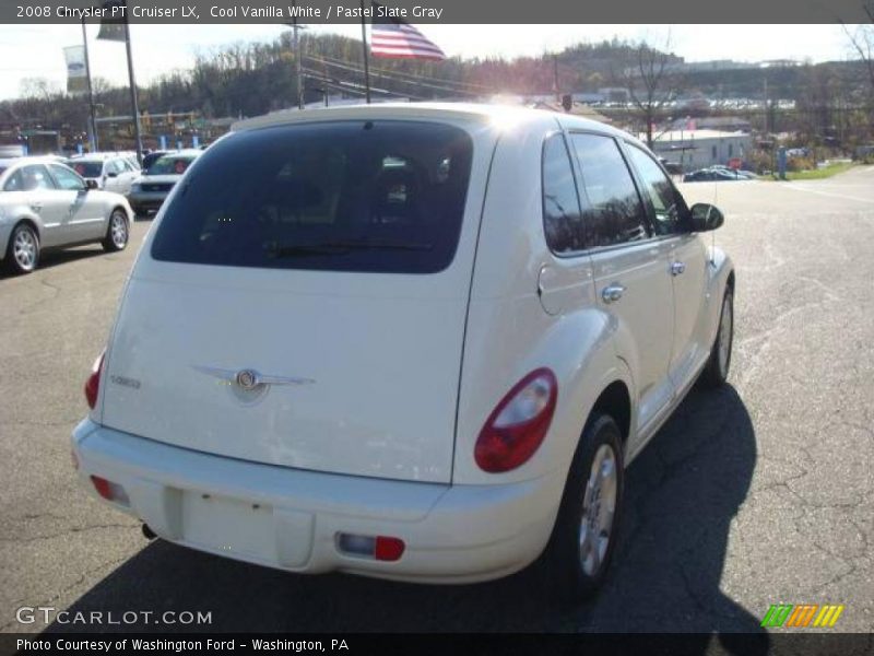 Cool Vanilla White / Pastel Slate Gray 2008 Chrysler PT Cruiser LX