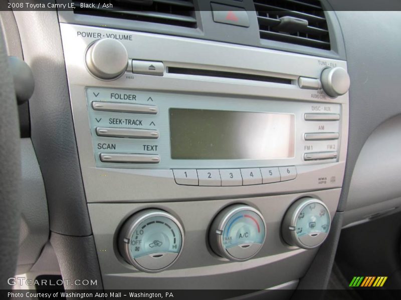 Black / Ash 2008 Toyota Camry LE