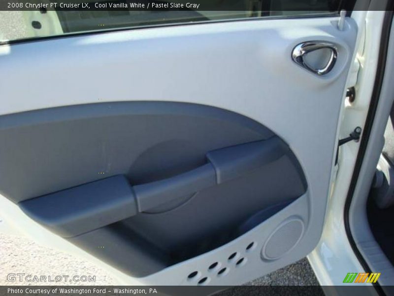 Cool Vanilla White / Pastel Slate Gray 2008 Chrysler PT Cruiser LX