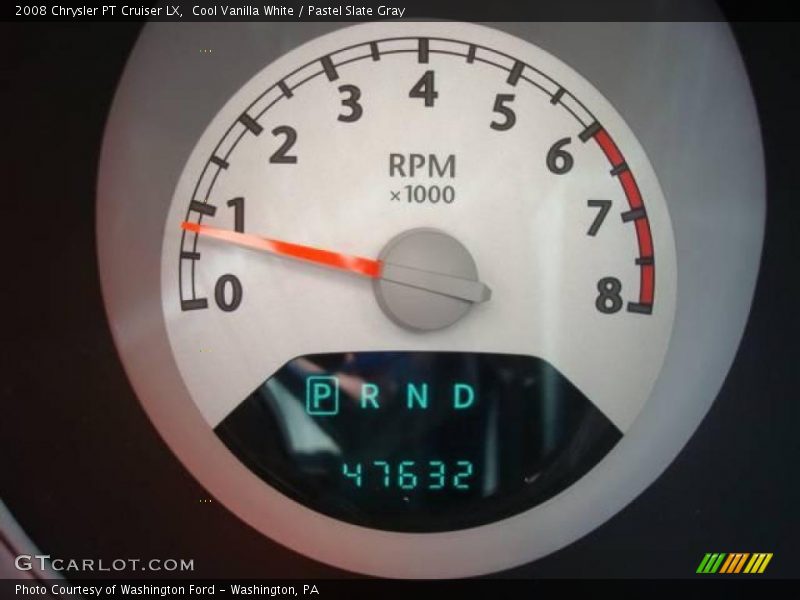 Cool Vanilla White / Pastel Slate Gray 2008 Chrysler PT Cruiser LX