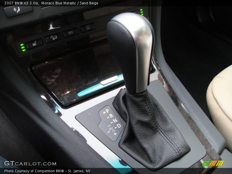 Monaco Blue Metallic / Sand Beige 2007 BMW X3 3.0si
