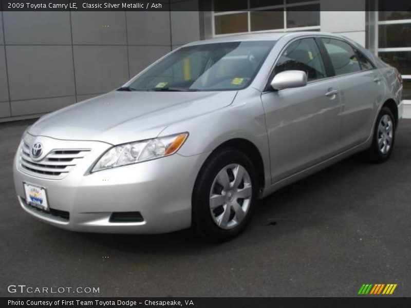 Classic Silver Metallic / Ash 2009 Toyota Camry LE