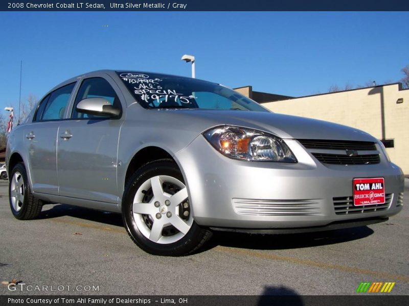 Ultra Silver Metallic / Gray 2008 Chevrolet Cobalt LT Sedan