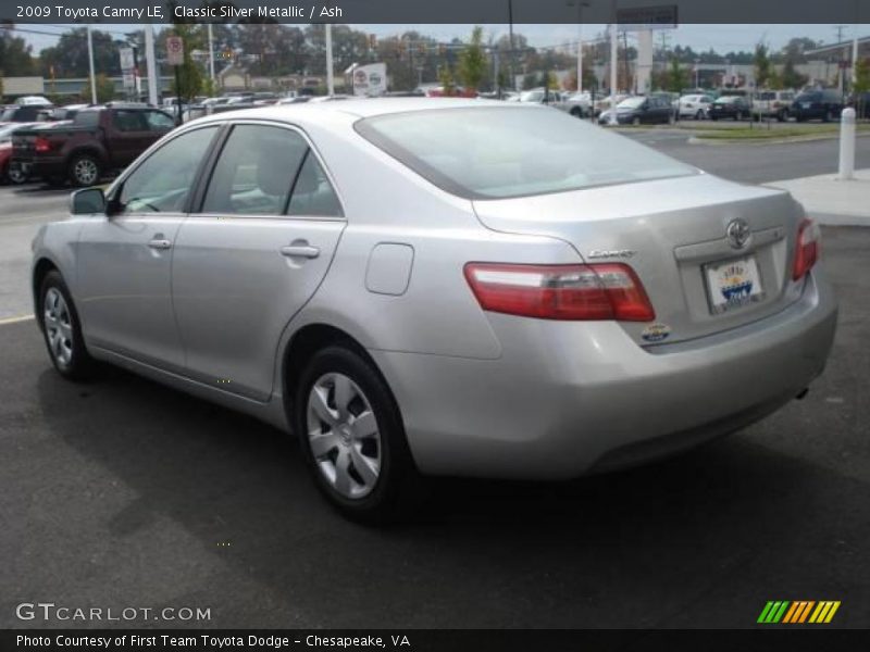 Classic Silver Metallic / Ash 2009 Toyota Camry LE
