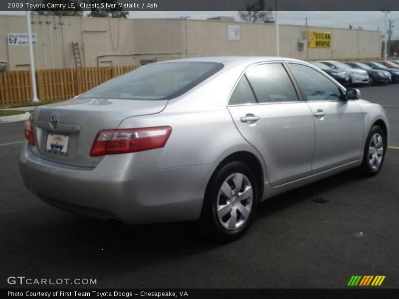 Classic Silver Metallic / Ash 2009 Toyota Camry LE