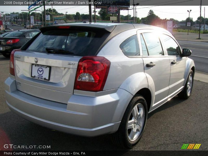 Bright Silver Metallic / Dark Slate Gray 2008 Dodge Caliber SXT
