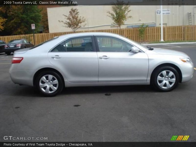 Classic Silver Metallic / Ash 2009 Toyota Camry LE