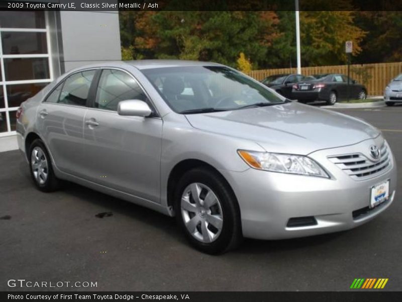 Classic Silver Metallic / Ash 2009 Toyota Camry LE