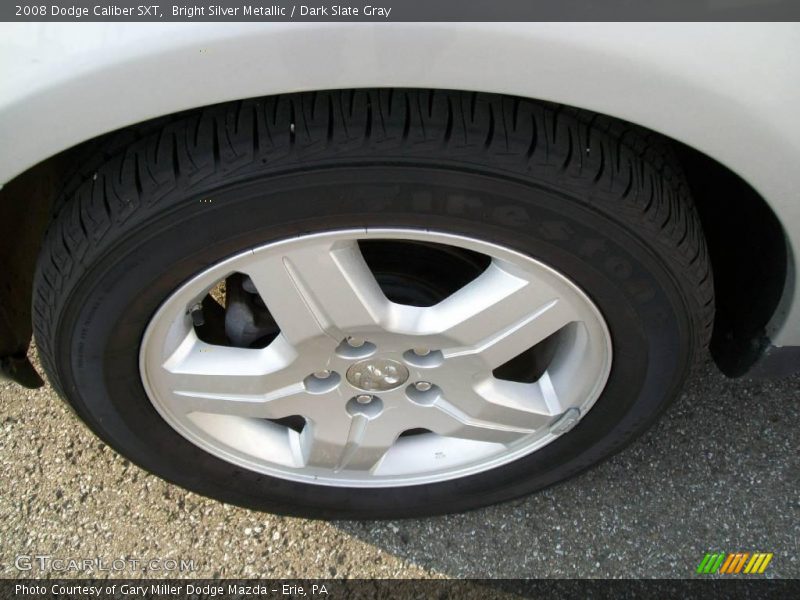Bright Silver Metallic / Dark Slate Gray 2008 Dodge Caliber SXT