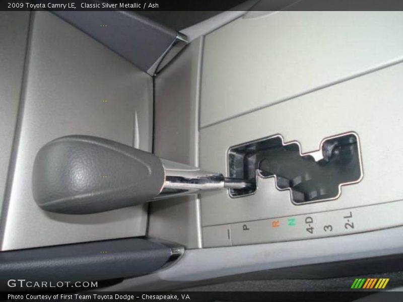 Classic Silver Metallic / Ash 2009 Toyota Camry LE