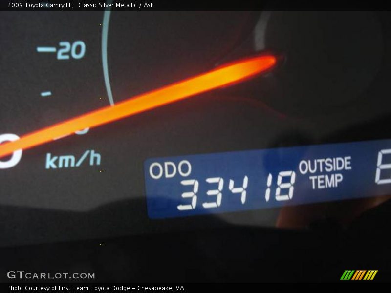 Classic Silver Metallic / Ash 2009 Toyota Camry LE