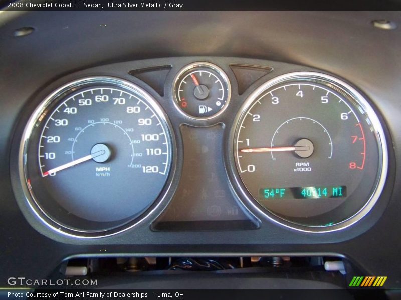 Ultra Silver Metallic / Gray 2008 Chevrolet Cobalt LT Sedan