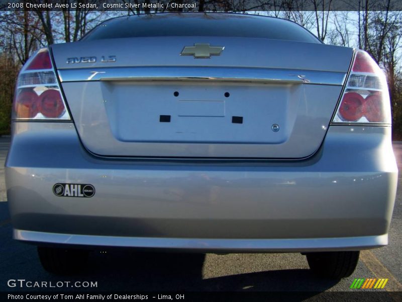 Cosmic Silver Metallic / Charcoal 2008 Chevrolet Aveo LS Sedan