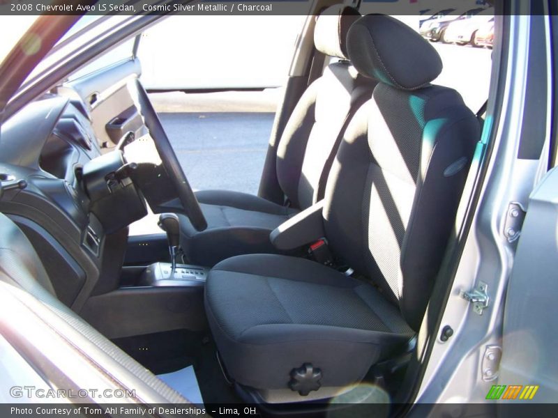 Cosmic Silver Metallic / Charcoal 2008 Chevrolet Aveo LS Sedan