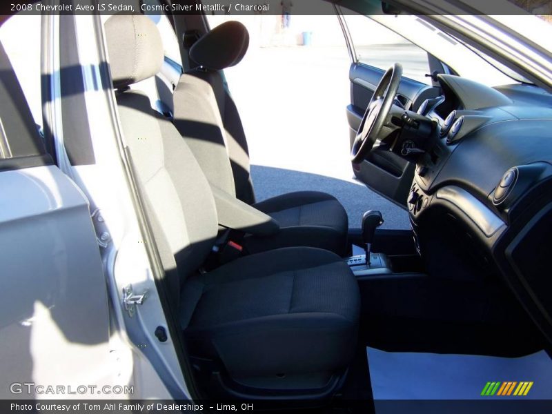 Cosmic Silver Metallic / Charcoal 2008 Chevrolet Aveo LS Sedan