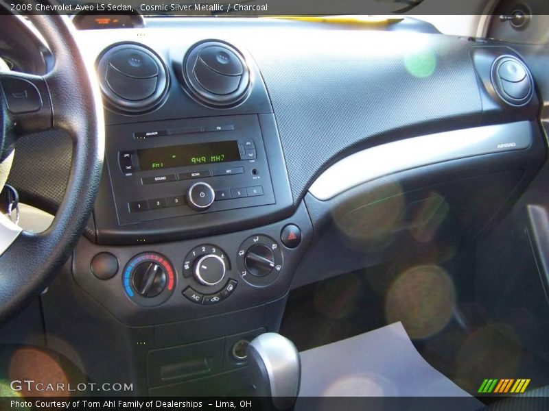 Cosmic Silver Metallic / Charcoal 2008 Chevrolet Aveo LS Sedan