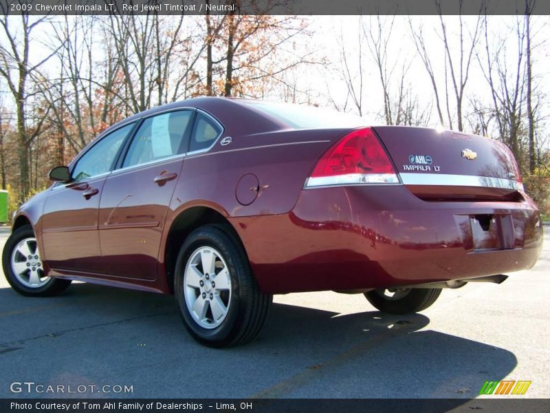 Red Jewel Tintcoat / Neutral 2009 Chevrolet Impala LT