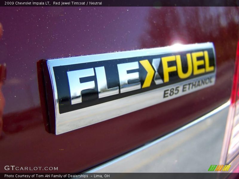Red Jewel Tintcoat / Neutral 2009 Chevrolet Impala LT