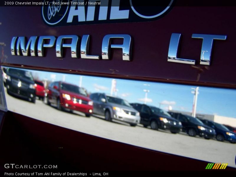 Red Jewel Tintcoat / Neutral 2009 Chevrolet Impala LT