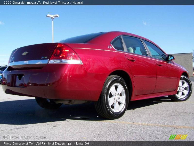 Red Jewel Tintcoat / Neutral 2009 Chevrolet Impala LT